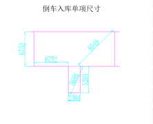 倒车入库的标准场地尺寸是多少呢